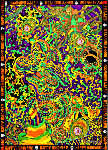 &quot;Candy Corn Isn&#39;t That Bad, Actually.&quot; 8x12 inches.